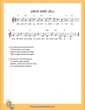 Thumbnail of First Page of Jack and Jill (C Major) (Easy) sheet music by Nursery Rhyme
