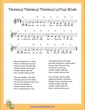 Thumbnail of First Page of Twinkle Twinkle Little Star (A Major) (Easy) sheet music by Nursery Rhyme