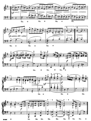 Thumbnail of first page of Minuet in G major, No. 2 (Part 2) piano sheet music PDF by Beethoven.