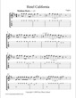 Thumbnail of First Page of Hotel California (2) sheet music by Eagles