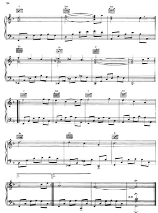 Thumbnail of first page of Watermark piano sheet music PDF by Enya.
