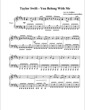 Thumbnail of First Page of You Belong With Me sheet music by Taylor Swift