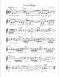 Thumbnail of First Page of Love Story (Lvl 5) sheet music by Francis Lai