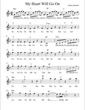 Thumbnail of First Page of My Heart Will Go On (Lvl 5) sheet music by Titanic