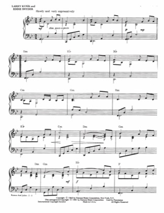 Thumbnail of first page of Romeo And Juliet (Part 1) piano sheet music PDF by Romeo And Juliet.