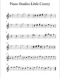Thumbnail of First Page of Piano Studies (Lvl 3) sheet music by Carl Czerny