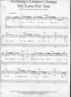 Thumbnail of First Page of Nothings Gonna Change My Love For You sheet music by Glenn Medeiros