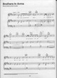 Thumbnail of First Page of Brother In Arms sheet music by Dire Straits