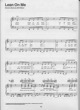 Thumbnail of First Page of Lean on Me sheet music by Club Nouveau
