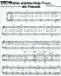 Thumbnail of First Page of With A Little Help From My Friends sheet music by The Beatles