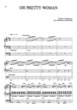 Thumbnail of First Page of Oh Pretty Woman sheet music by Pretty Woman