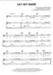 Thumbnail of First Page of Say my name sheet music by Destiny Child