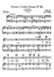 Thumbnail of First Page of Dream a Little Dream of Me sheet music by The Mamas and the Papas