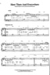 Thumbnail of First Page of Here There and Everywhere sheet music by The Beatles 