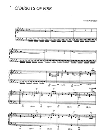 Thumbnail of first page of Chariots Of Fire (2) piano sheet music PDF by Chariots Of Fire.