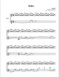 Thumbnail of First Page of Kako sheet music by Saiyuki