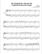 Thumbnail of First Page of The Orignal sin sheet music by Hellsing