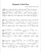 Thumbnail of First Page of Hard Man sheet music by Megaman 3