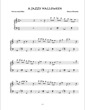 Thumbnail of First Page of A Jazzy Halloween sheet music by Shawn Miranda
