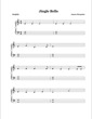 Thumbnail of First Page of Jingle Bells (easy) (2) sheet music by James Pierpoint