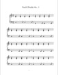 Thumbnail of First Page of Rock Etude 1 sheet music by Anonymous