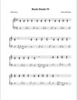 Thumbnail of First Page of Rock Etude 4 sheet music by Anonymous