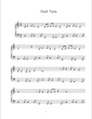 Thumbnail of First Page of Rock Tune sheet music by Anonymous