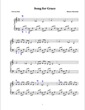 Thumbnail of First Page of Song For Grace sheet music by Shawn Miranda