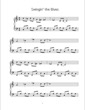 Thumbnail of First Page of Swingin' the Blues sheet music by Anonymous