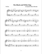 Thumbnail of First Page of The Black and White Rag sheet music by Shawn Miranda