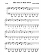 Thumbnail of First Page of The Rock 'n Roll Blues sheet music by Shawn Miranda