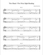 Thumbnail of First Page of Two Hand Five Finger Sight Reading sheet music by Michael Kravchuk