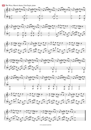 Thumbnail of first page of The Wren Theme piano sheet music PDF by The Wren.