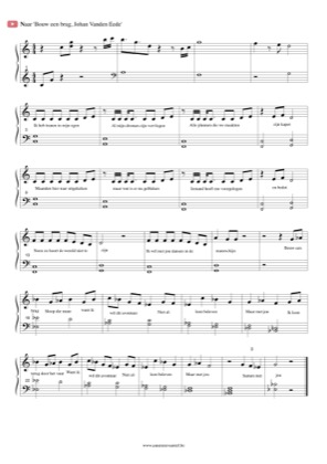 Thumbnail of first page of Bouw een brug piano sheet music PDF by Ketnet Musical.
