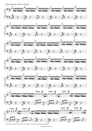 Thumbnail of first page of Divenire piano sheet music PDF by Ludovico Einaudi.