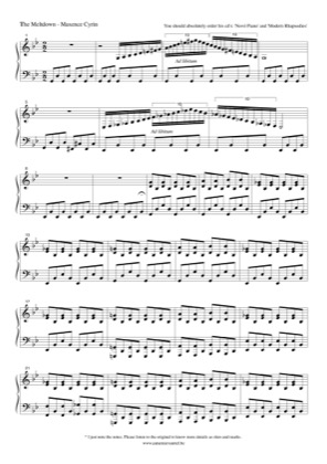 Thumbnail of first page of The Meltdown piano sheet music PDF by Maxence Cyrin.