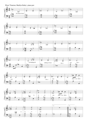 Thumbnail of first page of Titanium (3) piano sheet music PDF by Madilyn Bailey.