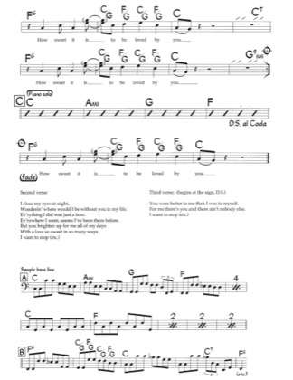 Thumbnail of first page of How Sweet It Is (To Be Loved By You) Part 2 piano sheet music PDF by Marvin Gaye.