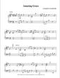 Thumbnail of First Page of Amazing Grace (6) sheet music by Traditional