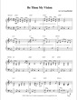 Thumbnail of First Page of Be Thou My Vision sheet music by Greg Howlett