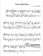 Thumbnail of First Page of Nearer Still Nearer sheet music by Greg Howlett
