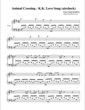 Thumbnail of First Page of K.K. Lovesong (aircheck) sheet music by Animal Crossing