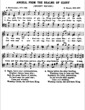 Thumbnail of First Page of Angels from the Realm of Glory (2) sheet music by Christmas
