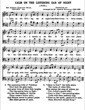 Thumbnail of First Page of Calm on the Listening Ear of Night sheet music by Christmas