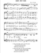 Thumbnail of First Page of Sleep Holy Babe sheet music by Christmas