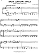Thumbnail of First Page of Baby Elephant Walk (Pg 46) sheet music by Hatari!