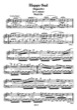 Thumbnail of First Page of Bagatelle in C minor WoO 54 sheet music by Beethoven
