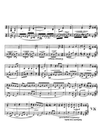 Thumbnail of first page of Bagatelles Op.126 piano sheet music PDF by Beethoven.