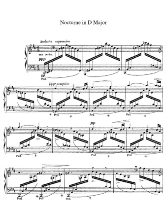 Thumbnail of first page of Bizet_Variations_Chromatiques piano sheet music PDF by Bizet.