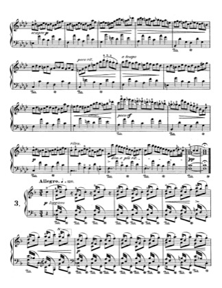 Thumbnail of first page of Op.25, Etude No.3 piano sheet music PDF by Chopin.